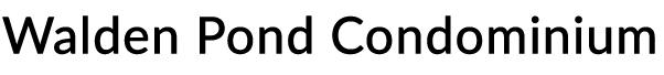 Walden Pond Condominium Association